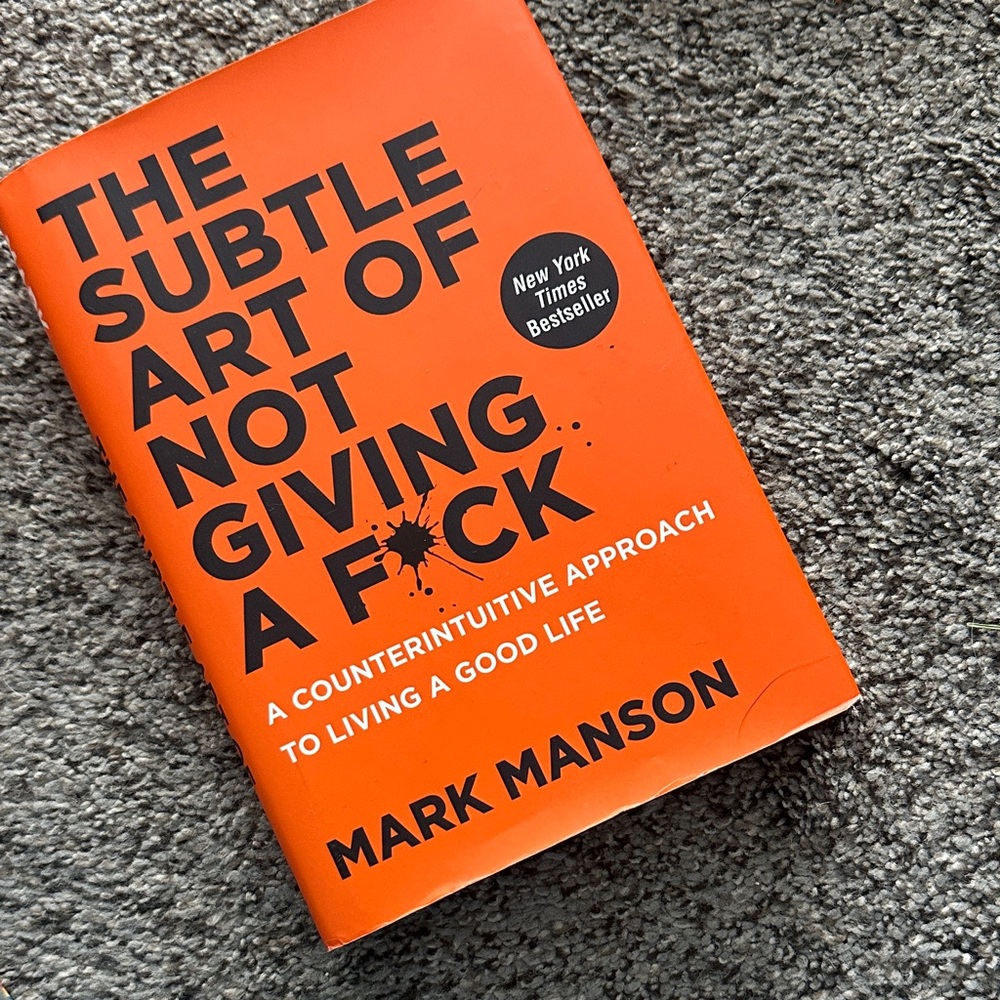 The Subtle Art of Not Giving a F*ck Book